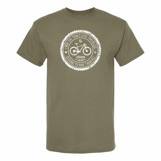 Lifemania Mountain Bike T-Shirt - Military Green