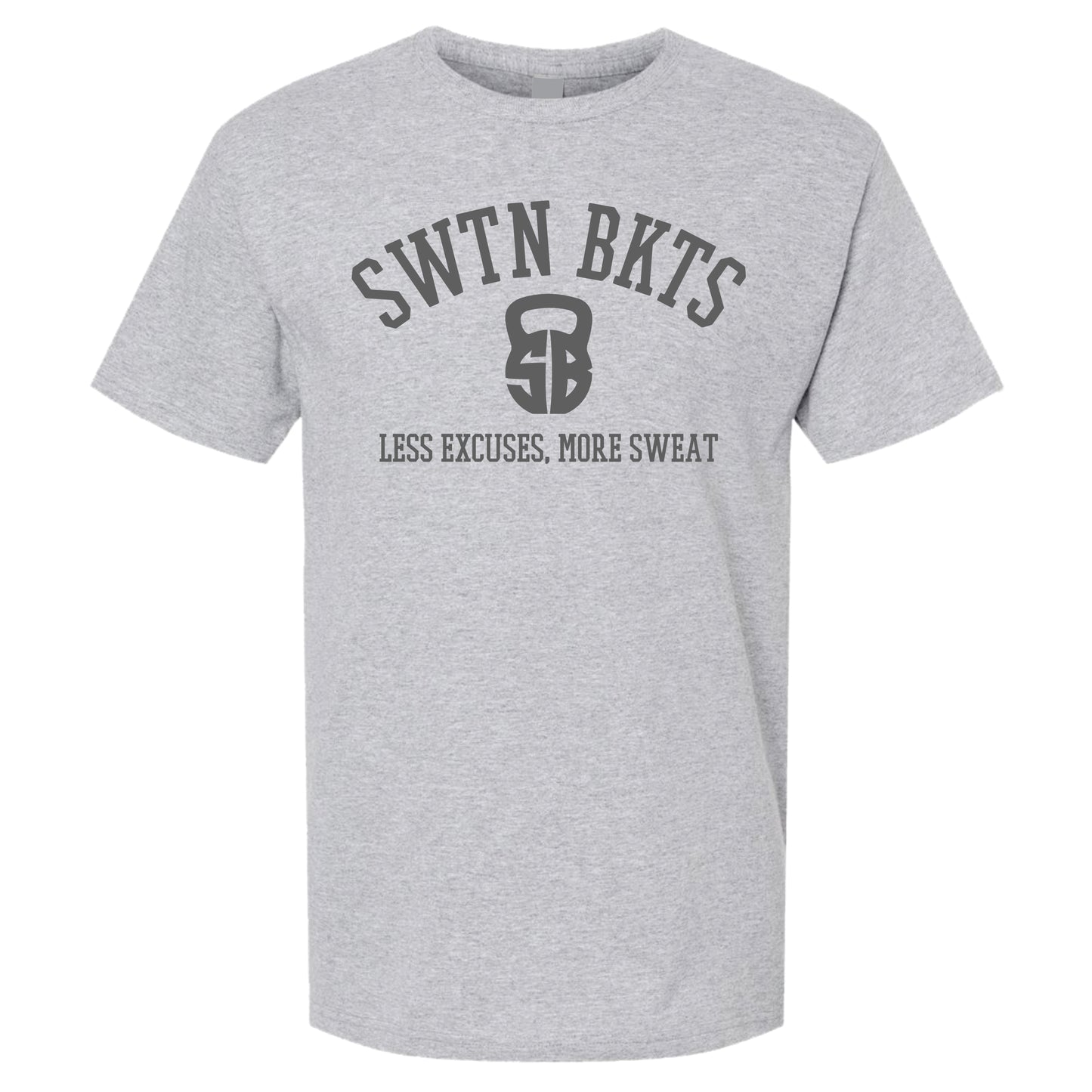 SWTN BKTS Athletic Logo T-Shirt - Heather Gray