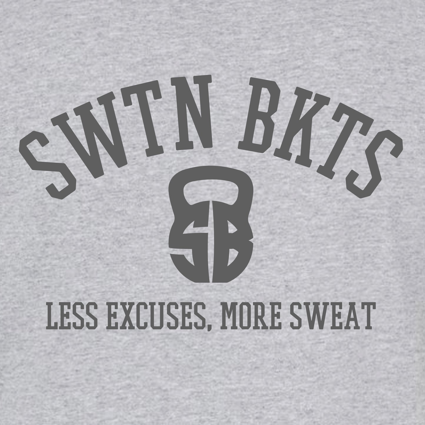 SWTN BKTS Athletic Logo T-Shirt - Heather Gray